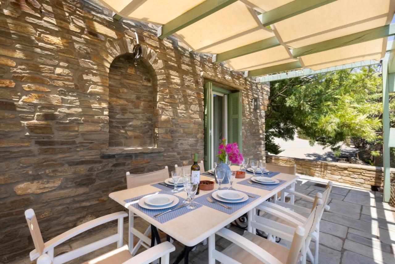 Sun-Rock House By The Sea Villa Stenies Luaran gambar